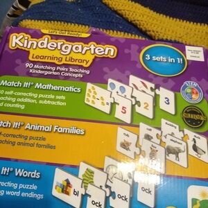 Match Kindergarten Learning Library Puzzle Set